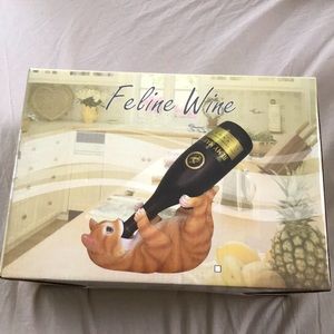 Cat-shaped Wine Bottle Holder